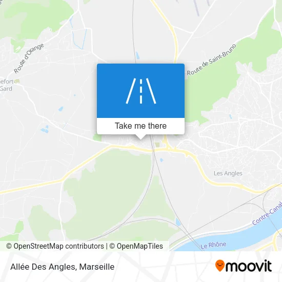 Allée Des Angles map