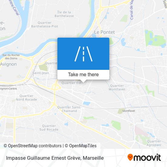 Impasse Guillaume Ernest Grève map