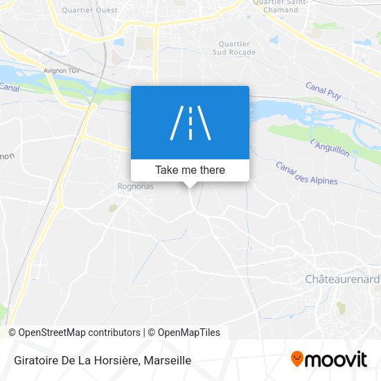 Giratoire De La Horsière map