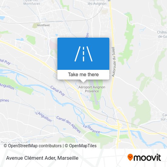 Avenue Clément Ader map
