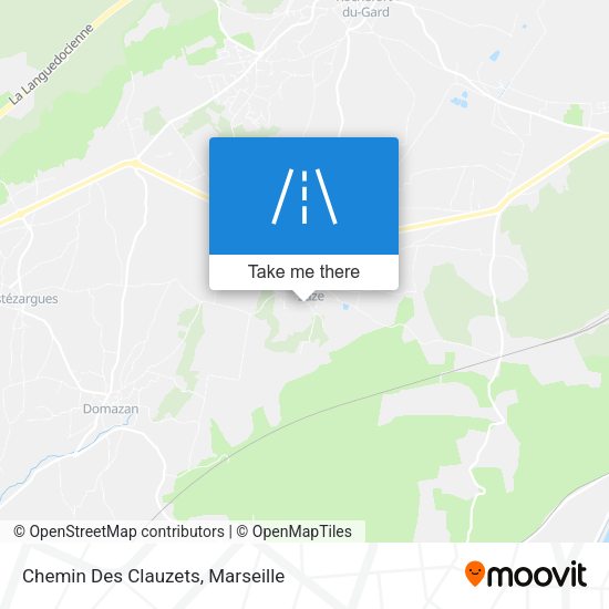 Chemin Des Clauzets map