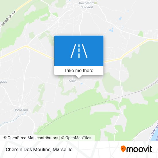 Chemin Des Moulins map