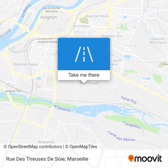 Rue Des Tireuses De Soie map