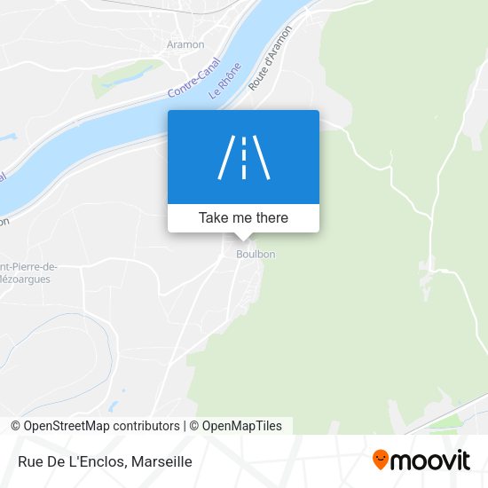 Rue De L'Enclos map