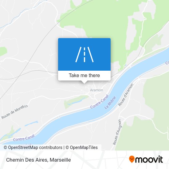 Chemin Des Aires map