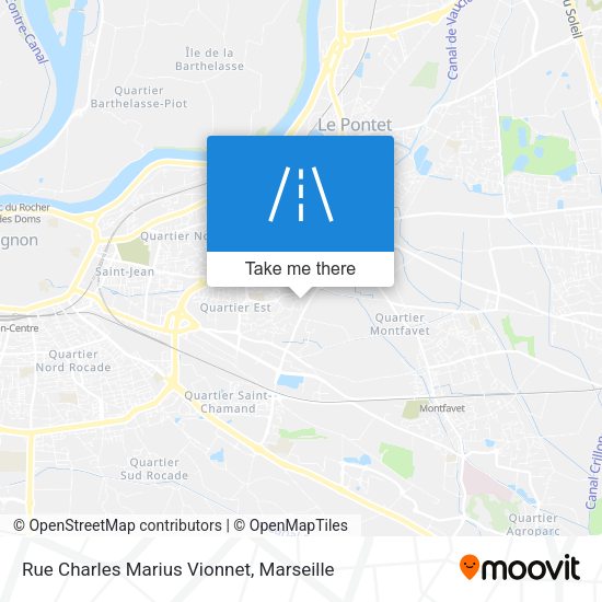 Rue Charles Marius Vionnet map