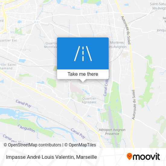 Impasse André Louis Valentin map