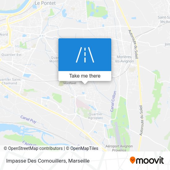 Impasse Des Cornouillers map