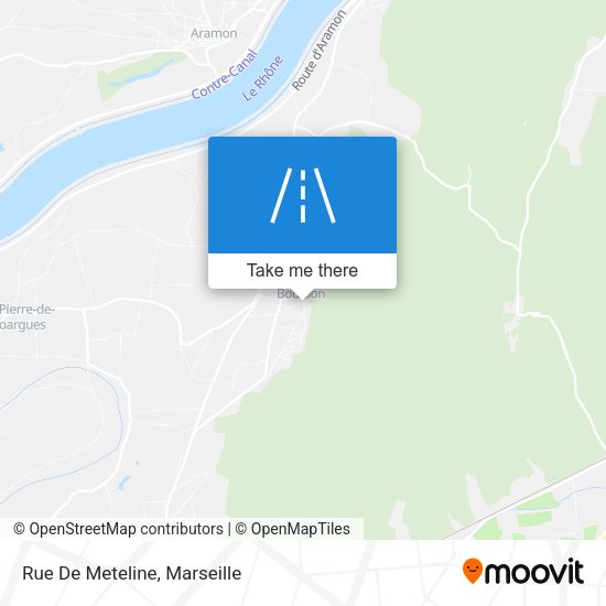 Rue De Meteline map