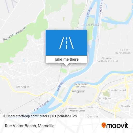 Rue Victor Basch map