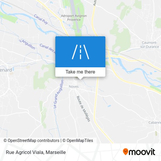 Rue Agricol Viala map
