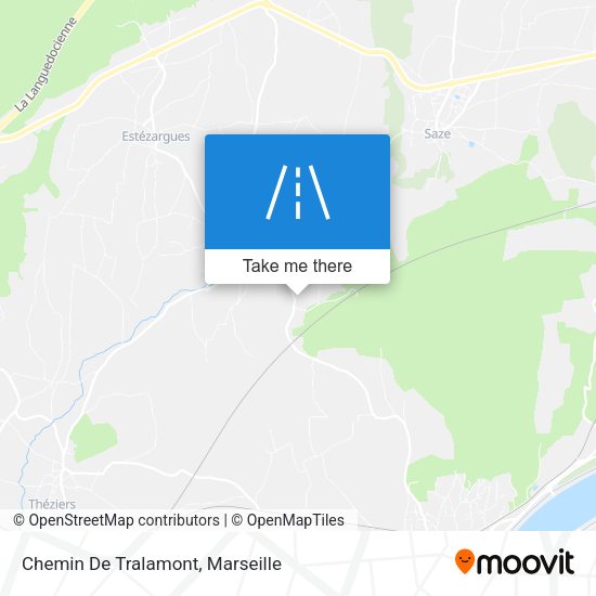 Chemin De Tralamont map
