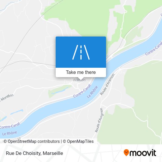 Rue De Choisity map