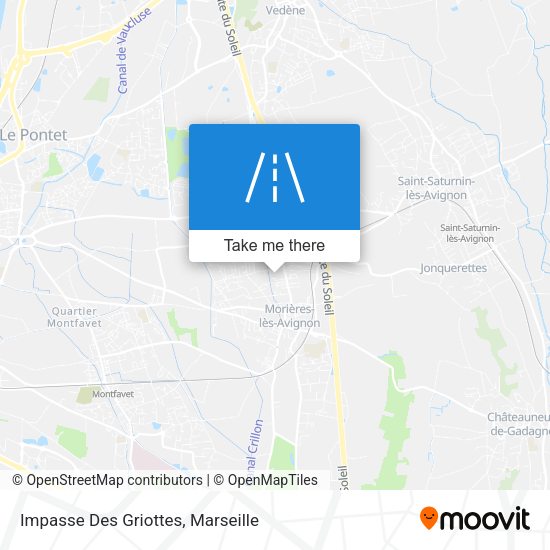 Impasse Des Griottes map