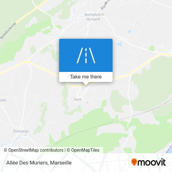 Allée Des Muriers map