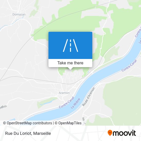 Rue Du Loriot map