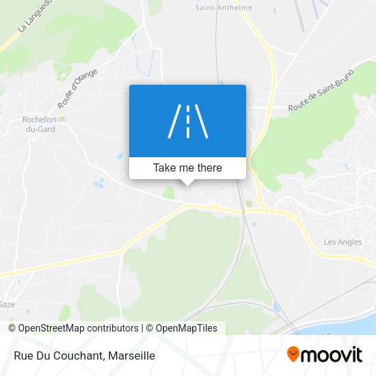 Rue Du Couchant map