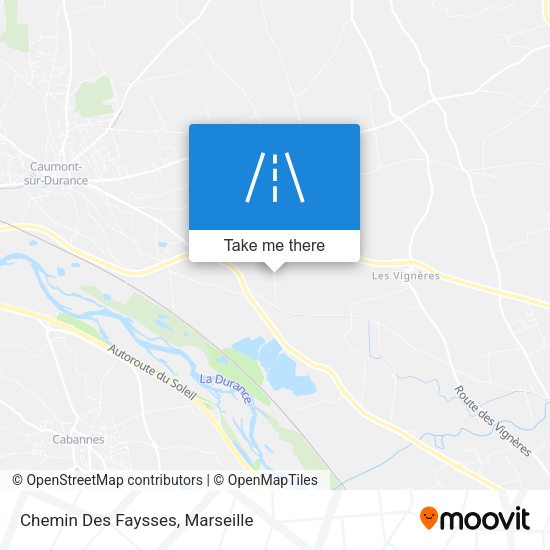 Chemin Des Faysses map