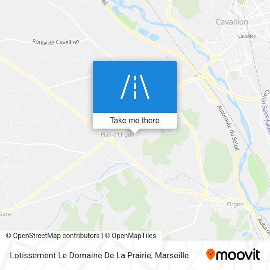 Lotissement Le Domaine De La Prairie map