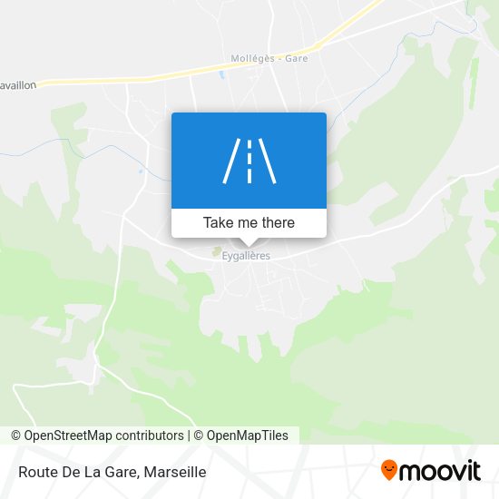 Route De La Gare map