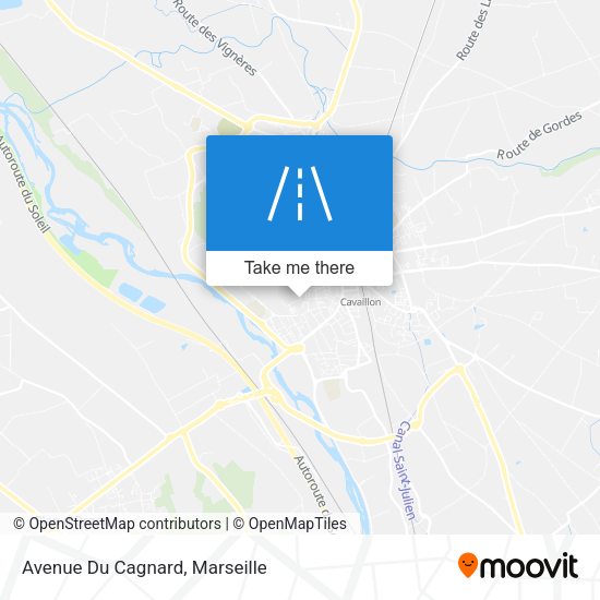 Avenue Du Cagnard map