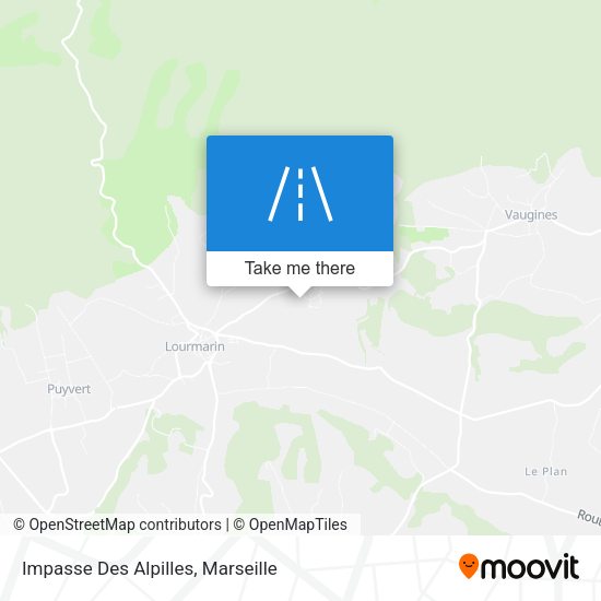 Impasse Des Alpilles map
