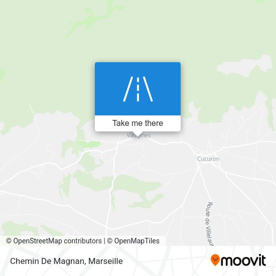 Chemin De Magnan map