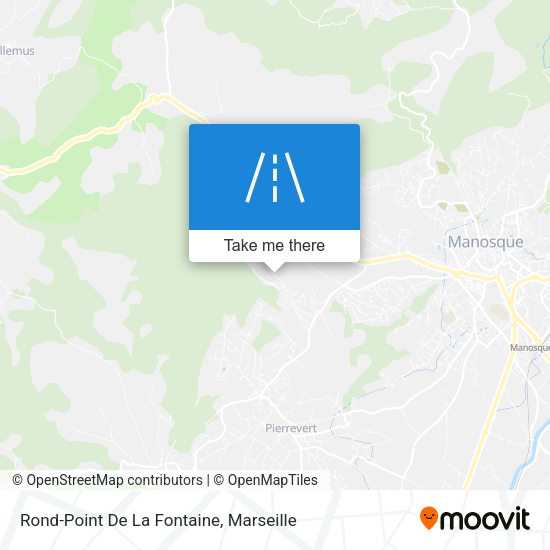 Rond-Point De La Fontaine map