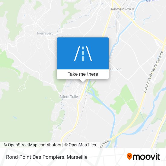 Rond-Point Des Pompiers map