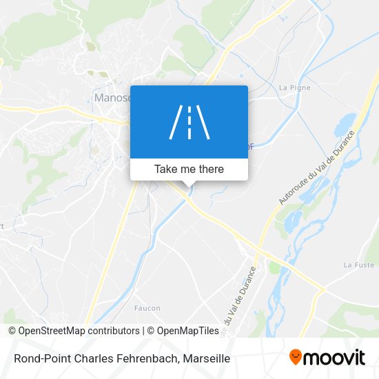 Rond-Point Charles Fehrenbach map