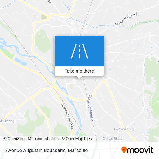 Avenue Augustin Bouscarle map