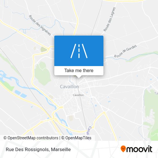 Rue Des Rossignols map