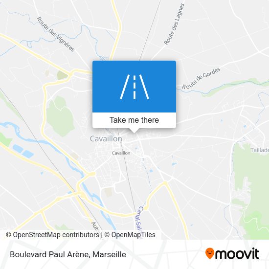 Boulevard Paul Arène map