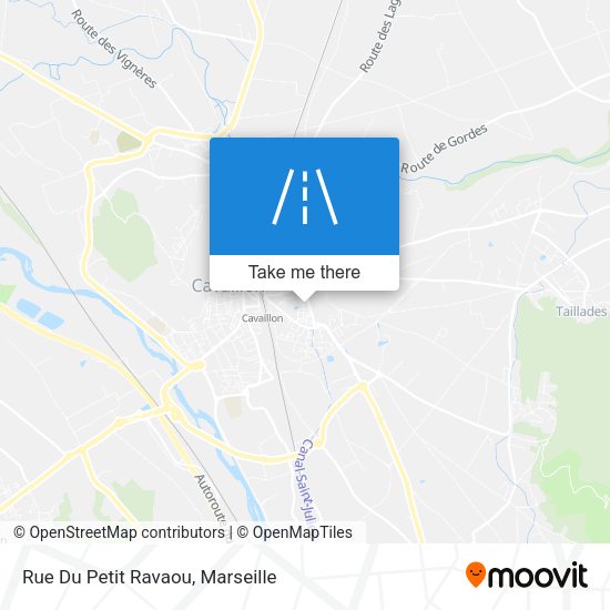 Rue Du Petit Ravaou map