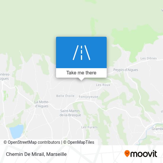 Chemin De Mirail map