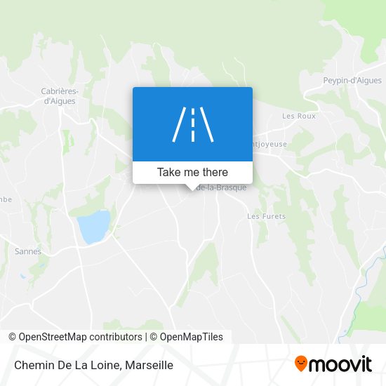 Chemin De La Loine map