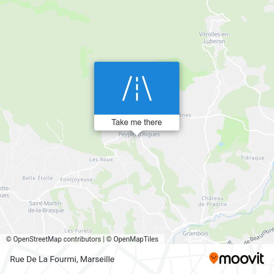 Rue De La Fourmi map
