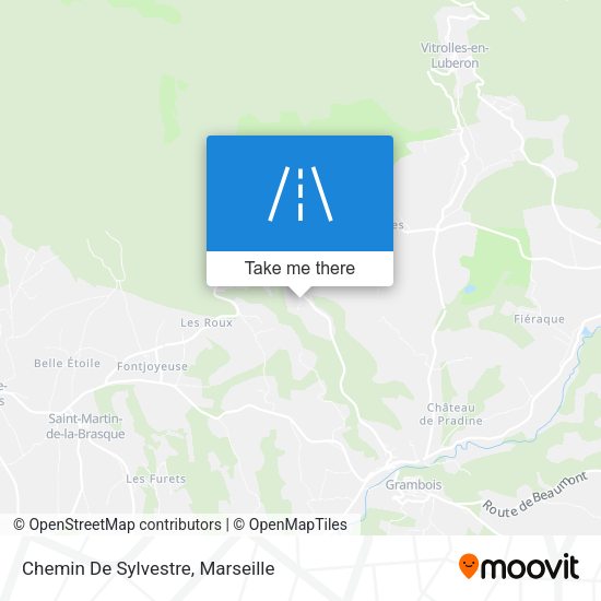 Chemin De Sylvestre map