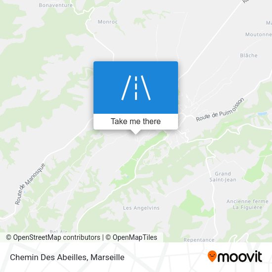 Chemin Des Abeilles map