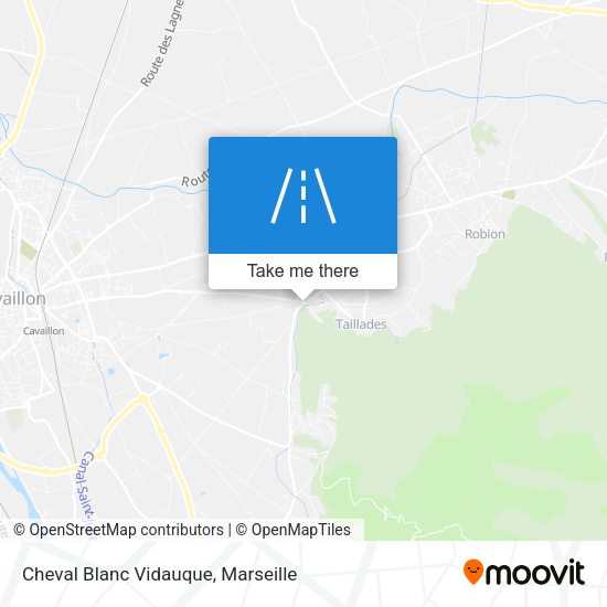 Cheval Blanc Vidauque map