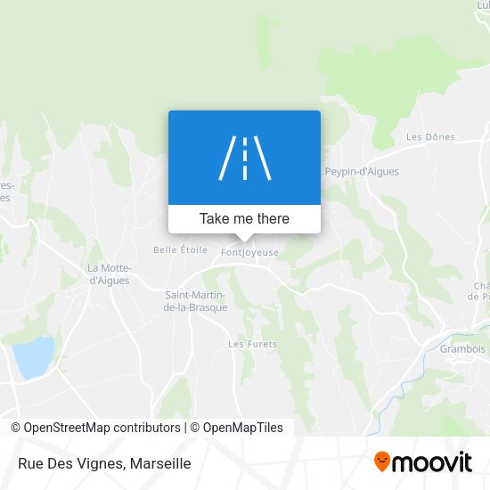 Rue Des Vignes map