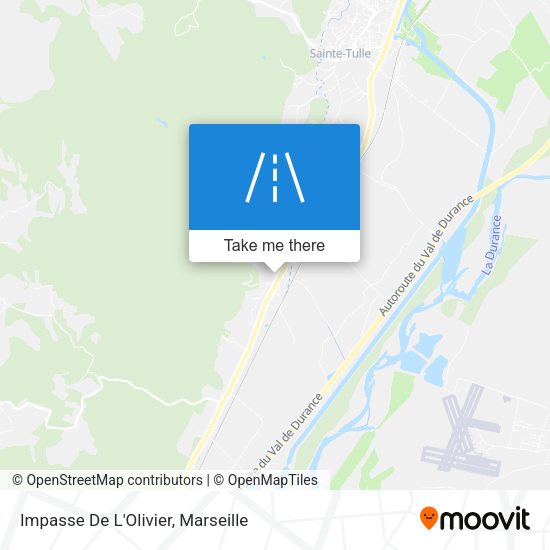 Impasse De L'Olivier map
