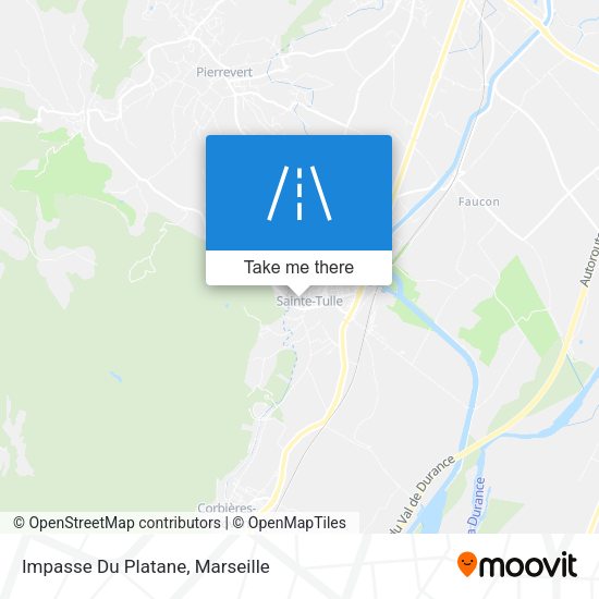 Impasse Du Platane map