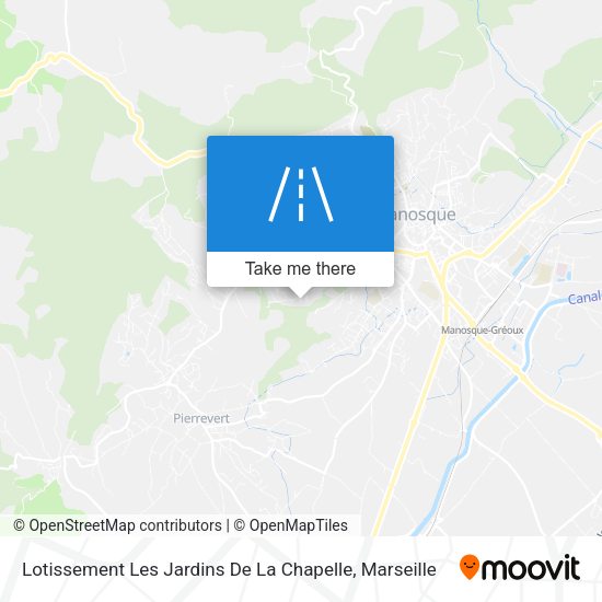 Lotissement Les Jardins De La Chapelle map