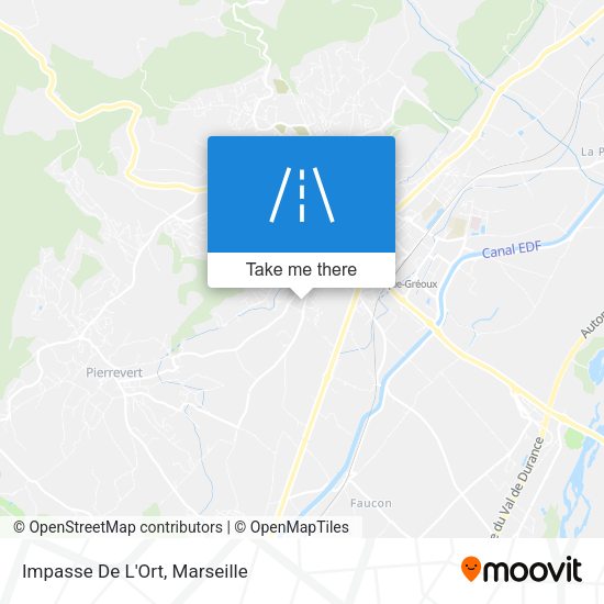 Impasse De L'Ort map