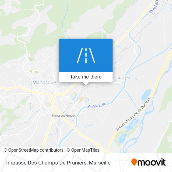 Impasse Des Champs De Pruniers map