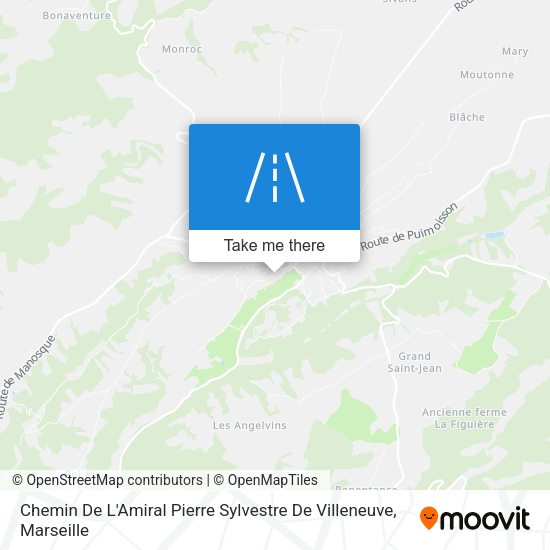 Chemin De L'Amiral Pierre Sylvestre De Villeneuve map
