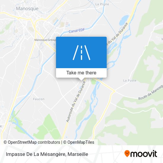 Impasse De La Mésangère map