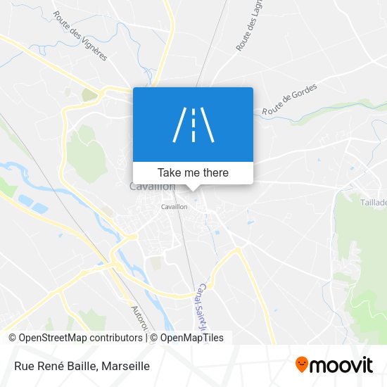 Rue René Baille map