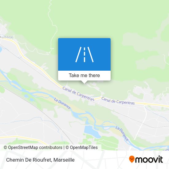 Chemin De Rioufret map